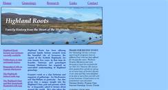 Desktop Screenshot of highlandroots.org