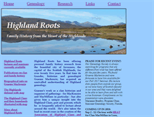 Tablet Screenshot of highlandroots.org